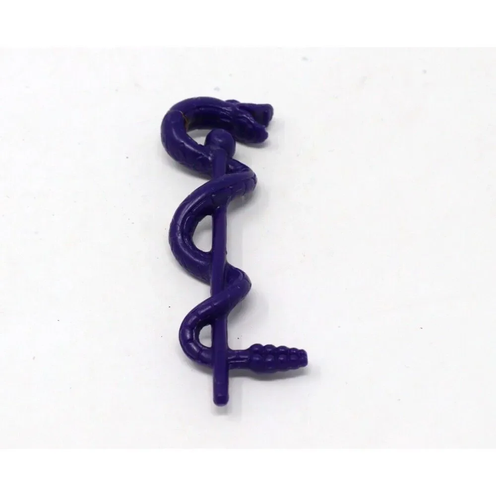 Vintage MOTU HE-MAN TUNG LASHOR (LASHER)‎ SNAKE STAFF Accessory